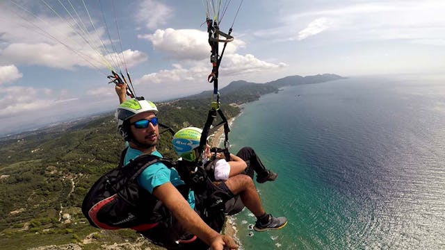 Corfu Paragliding Tandem Flights