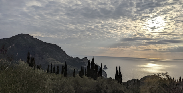 Agios Gordios Viewpoint